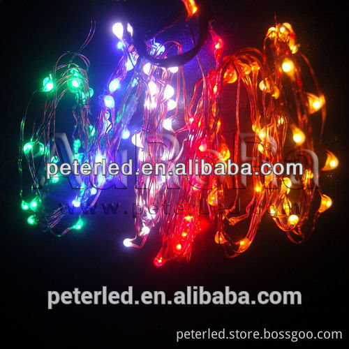Aurora 2016 LED Copper String light Christmas decoration for indoor and outdoor decoration